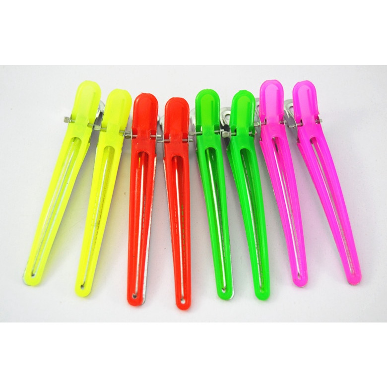 Kẹp mỏ vịt làm tóc MỎ HẠC - Kẹp cắt tóc DÀI 9 CM DEVELOPE-064