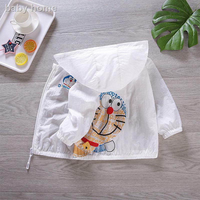 Áo Khoác Chống Nắng Siêu Mỏng Thoáng Khí Thời Trang Mùa Hè Phong Cách Mới Dành Cho Bé Trai Và Bé Gái