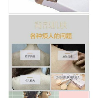 Bàn chải cọ lưng muji khi tắm nhật bản