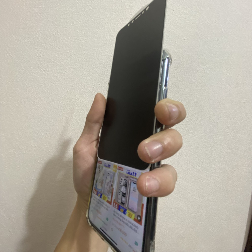 Cường lực iphone ALL IN ONE [Siêu Phẩm] (Chống nhìn trộm, Chống vân tay Siêu dẻo Không viền Siêu mỏng) 6/7/Plus/11/12/13