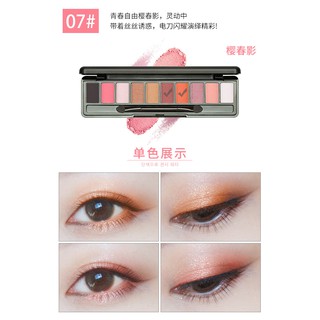Bộ phấn mắt khay 10 màu Maycreate nội địa Trung
