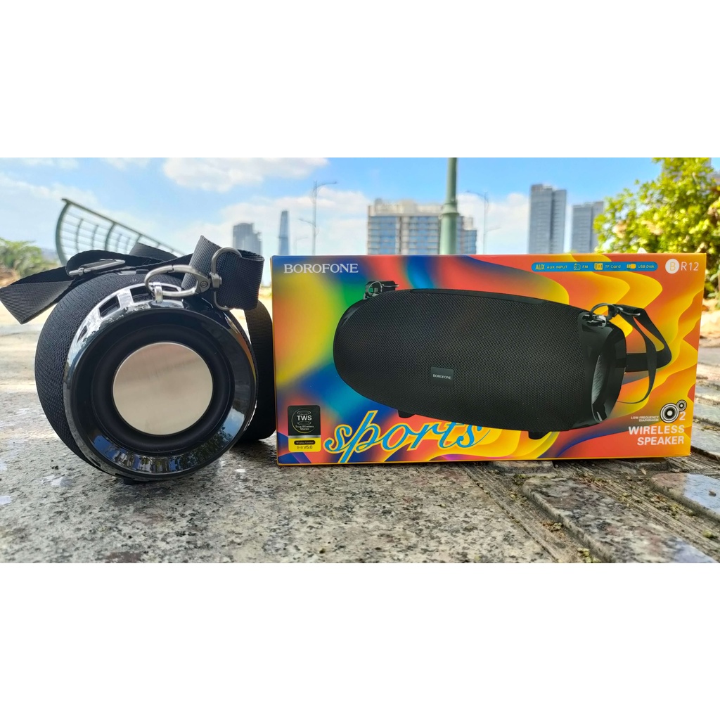 LOA Bluetooth BR12 + Thẻ Nhớ + USB - nghe nhạc hay, chép sẳn nhạc hoặc theo yêu cầu