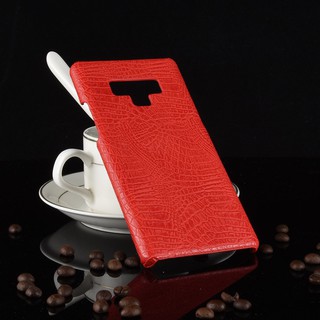 For Samsung Galaxy Note 9 Case Crocodile Pattern Skin Hard Cover