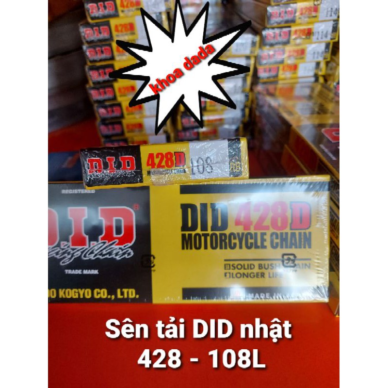 Sên tải 428-108L DID, sên tải nhật .