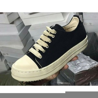 ⚠️ GIÀY THỂ THAO ⚠️ GIÀY SNEAKER RICK OWEN ĐEN THẤP CỔ