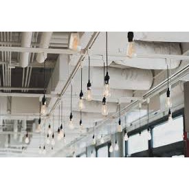 Dây đèn trang trí ngoài trời dùng cho quán cà phê, trà chanh, trà sữa... 10m 20 bóng, 5m 10 bóng loại rủ đẹp