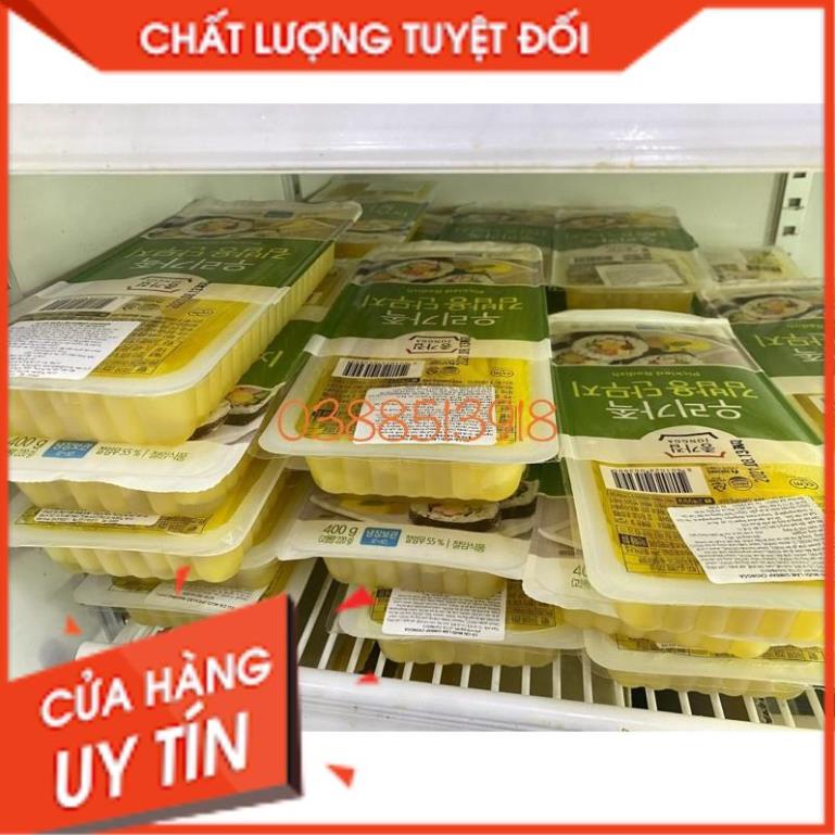 Tổng Buôn Siêu rẻ >  Củ cải vàng cắt sợi sẵn cuốn gimbap Hàn Quốc 400gr