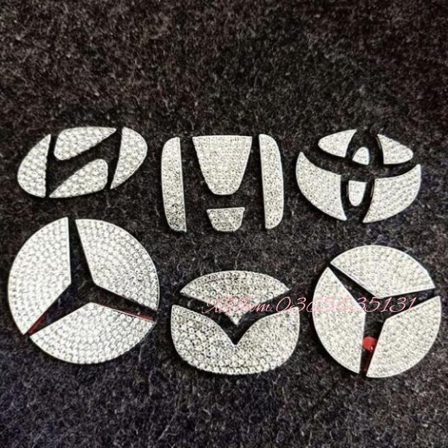 Đính Đá LOGO VÔ LĂNG Mercedes Mazda Toyota Hyundai Honda Vinfast
