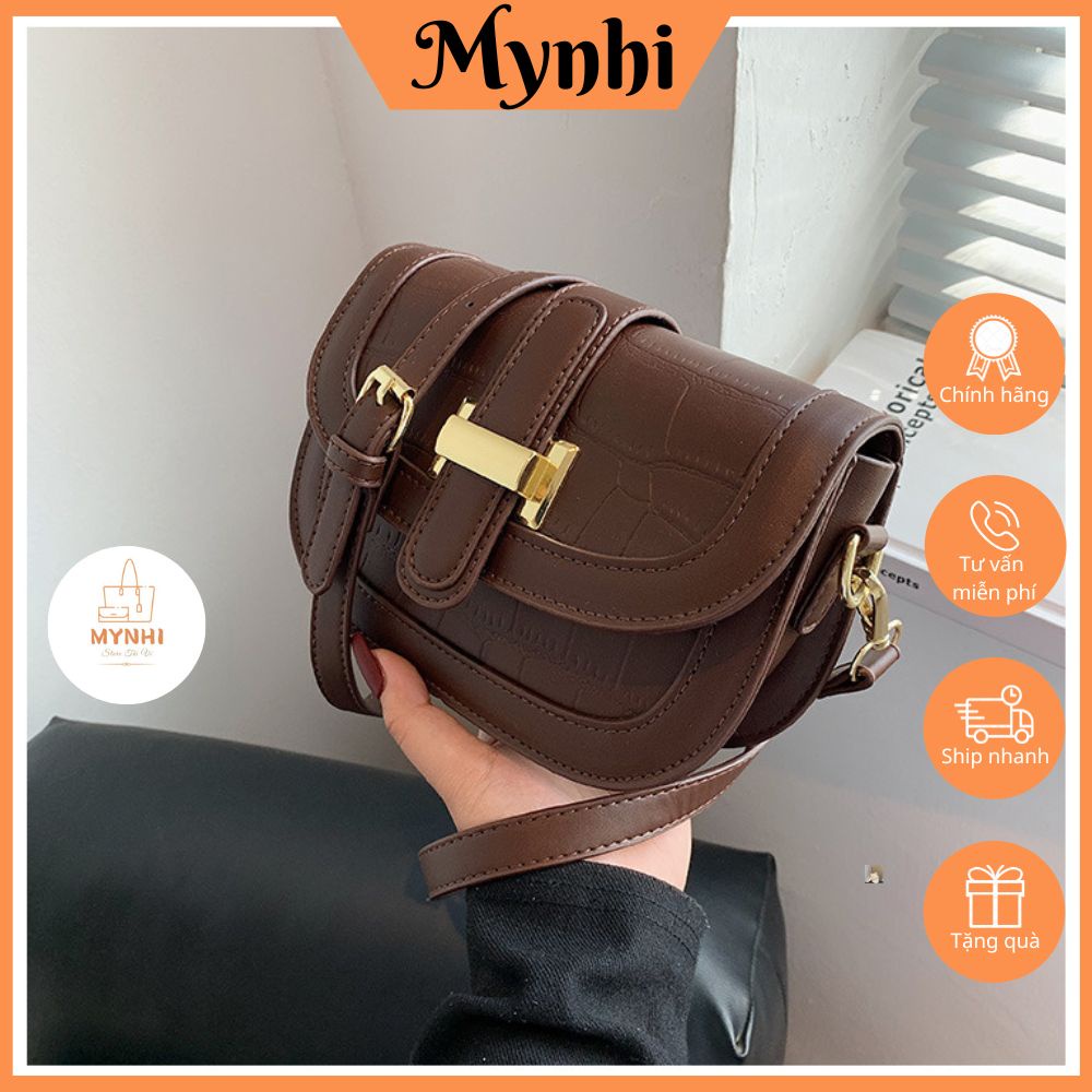 Túi đeo chéo da rắn thời trang phong cách dành cho nữ SHOPMYNHI SMN265