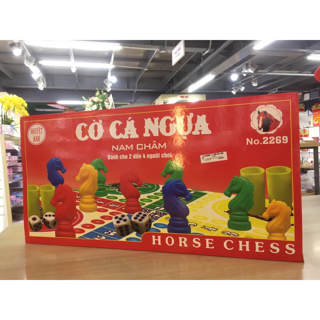 Đồ chơi trí tuệ - Cờ Vua - Cá Ngựa - Nam Châm