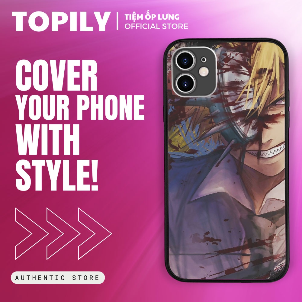Ốp đt CHAINSAWMAN DENJI IPHONE TOPILY  đủ mẫu 6/7/8/Plus/11/12/13/14/Pro/Max/X/XS-LAK0024656