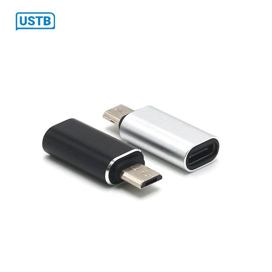 Bộ chuyển đổi Type-C sang Micro USB bằng hợp kim nhôm（màu ngẫu nhiên）