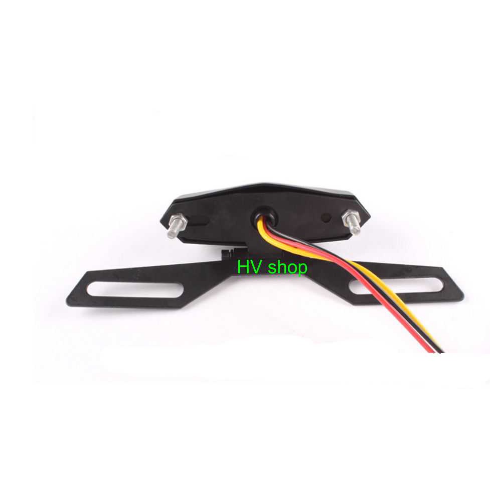 Đèn phanh kèm giá treo biển số ( đèn 2 màu Xanh đỏ )