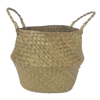 Giỏ cói trồng cây , giỏ cói đựng đồ