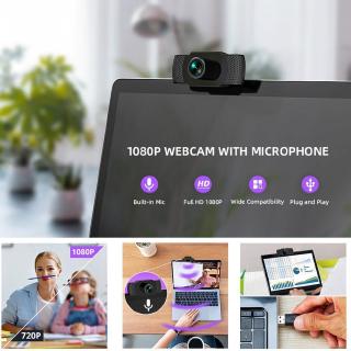 Webcam Hd 1080p Megapixels Có Micro Cho Máy Tính