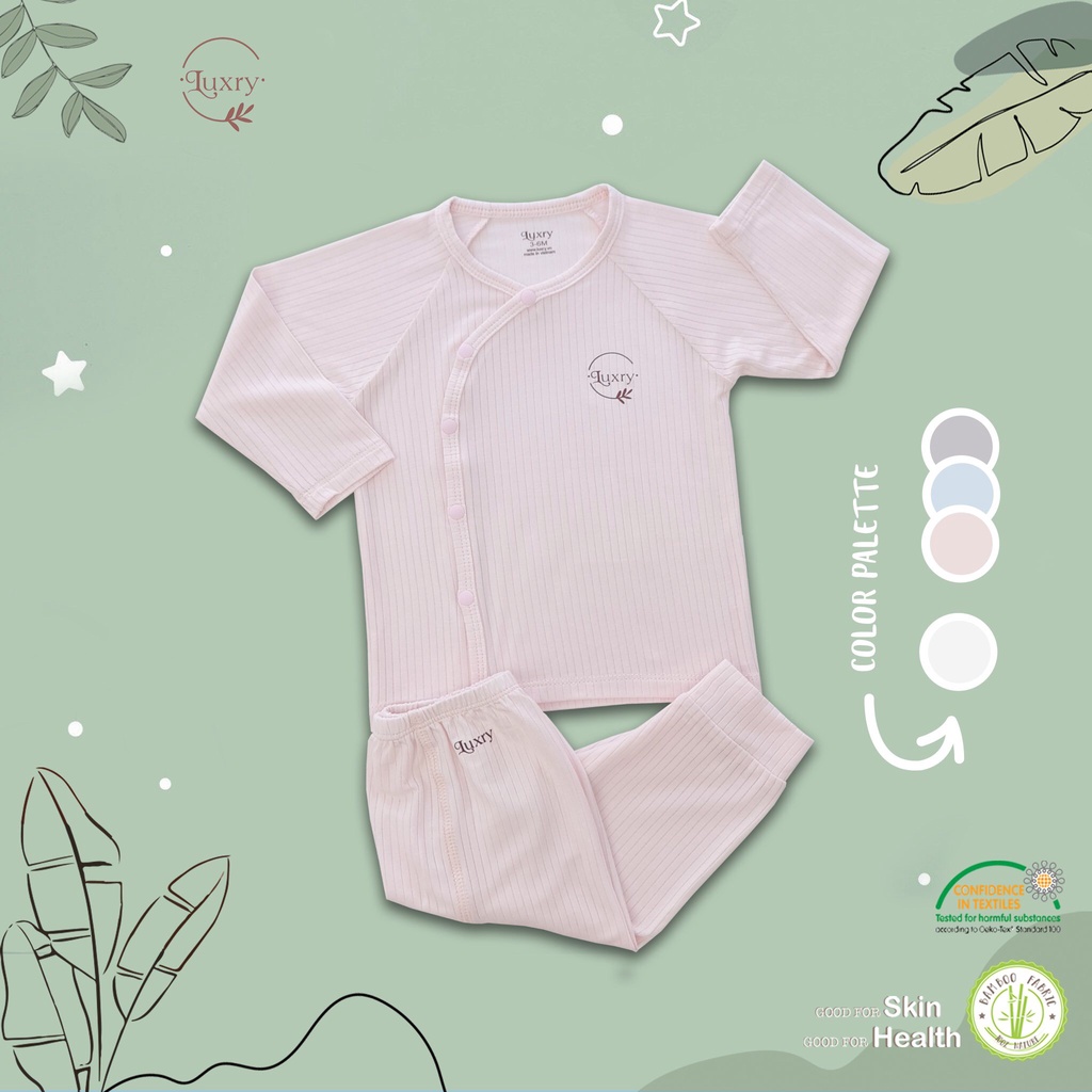 Bộ dài cài lệch vân Luxry siêu yêu