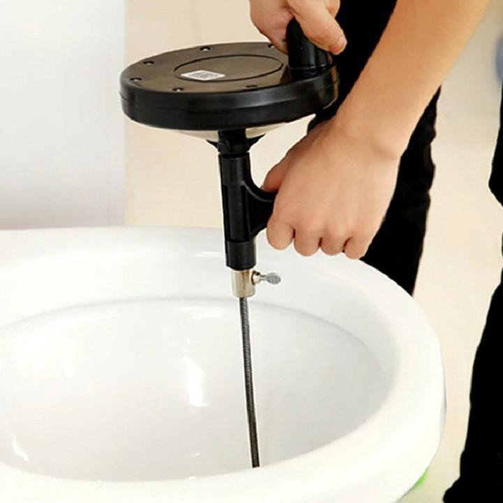 Dụg cụ thôg Tắc ngẸt Bồn Cầu,Ốg Cốg,Cho tất cả các vật cản hay kẹt đườg ốg cốg đều biến mất khi sử dụg bằg thép k rỉ 5M