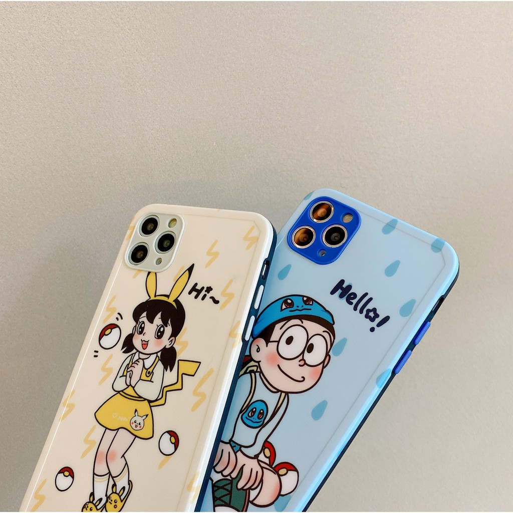 Ốp điện thoại doraemon cho iPhone7/8/se2 7plus/8plus x/xs xsmax 11 11pro 11promax 12 12mini 12pro 12promax 12