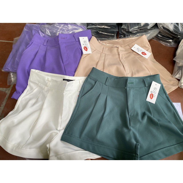 Quần Short Nữ Gập Gấu - COLLY