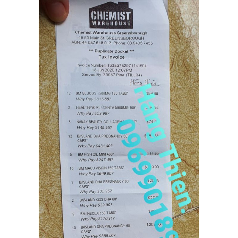 (Bill Chemist) Bổ mắt Blackmores Macu-Vision – 150 tablets | BigBuy360 - bigbuy360.vn