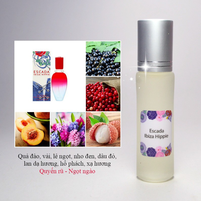 Tinh Dầu Nước Hoa Pháp - Escada Ibiza Hippie | BigBuy360 - bigbuy360.vn