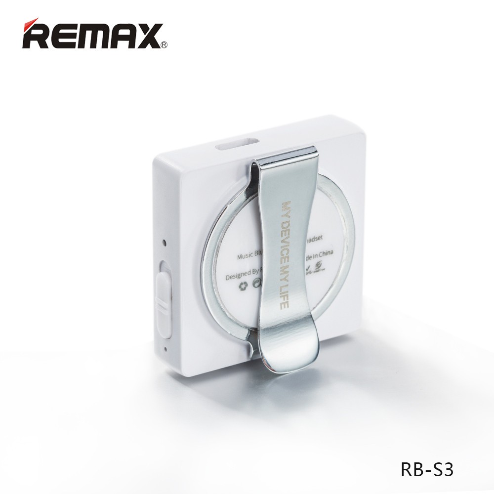 Tai Nghe Bluetooth Remax S3 Có Kẹp