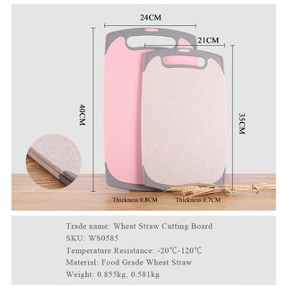 Thớt lúa mạch Chopping Block 21x35cm - The Royal's