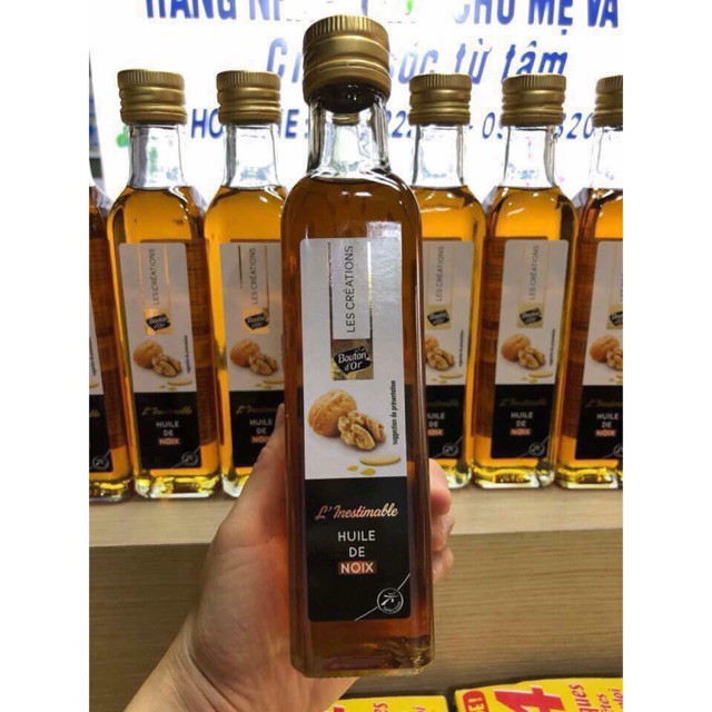 DẦU ÓC CHÓ LES CRÉATIONS  250ml Pháp