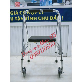 [ HỎA TỐC HCM] Khung tập đi Lucass W9- W-9 khung tập đi có ghế ngồi