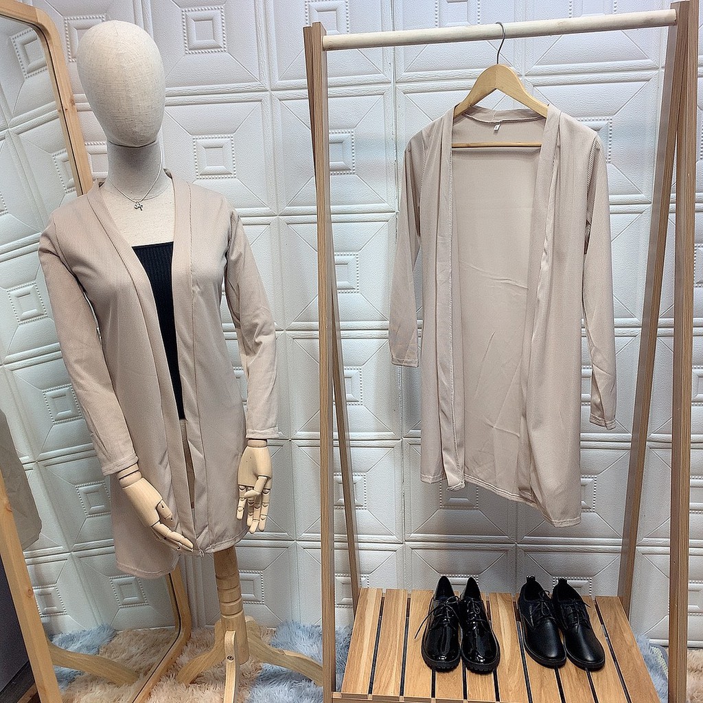 Xả hàng - Áo cardigan dáng dài 1Z34