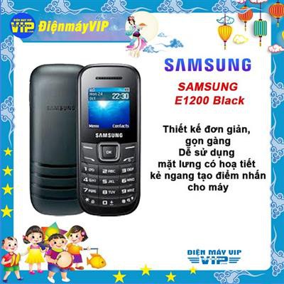 Điện thoại SAMSUNG E1200 , Mới 100%, Nguyên Seal, Hàng chính hãng SAMSUNG - Bảo Hành 12 Tháng Toàn Quốc | WebRaoVat - webraovat.net.vn
