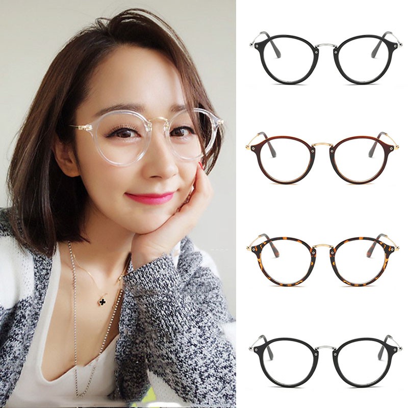 Kính mát kiểu dáng retro đơn giản cho nam và nữ