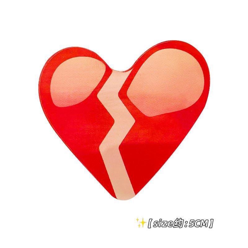 Kẹp tóc mái kẹp tóc mỏ vịt biểu tượng cảm xúc dễ thương