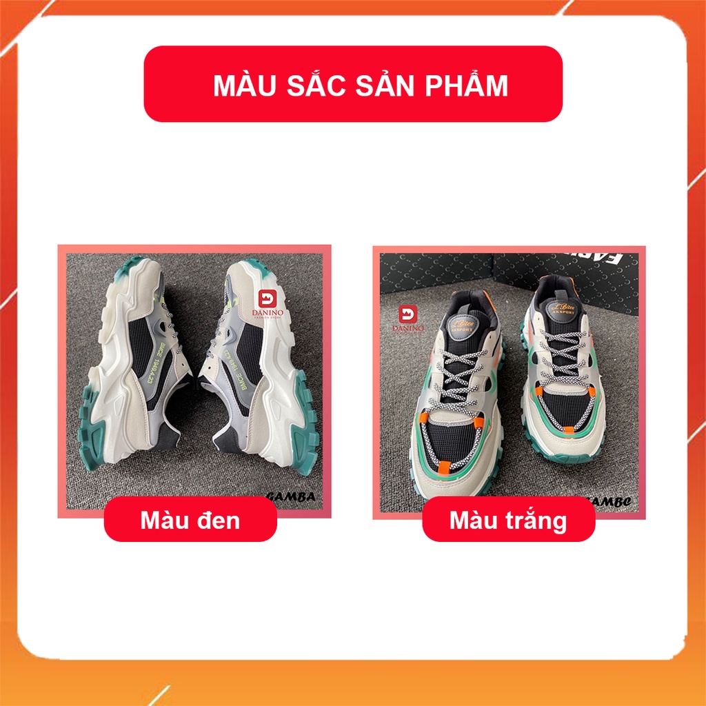 Giày nam sneaker thể thao tăng chiều cao đẹp GAMBA | BigBuy360 - bigbuy360.vn