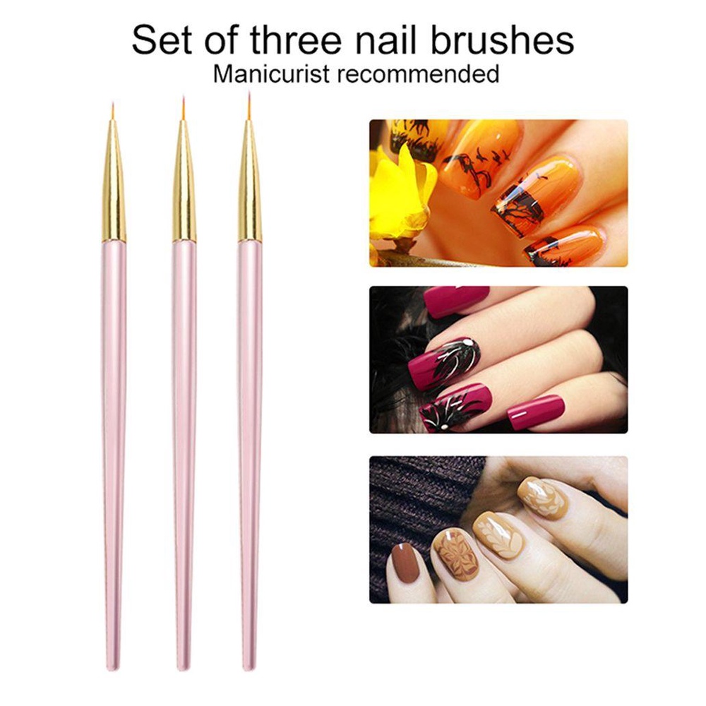 Bút Vẽ Trang Trí Móng Nghệ Thuật Chuyên Nghiệp 11 / 15 / 20mm