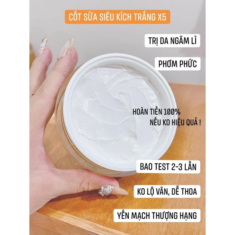 [COMBO BODY CỐT SỮA THƯỢNG HẠNG MEEA] - Body cốt dẻo + Tẩy da chết