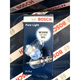 Hộp 10 bóng đèn w16w 12v- hàng chính hãng bosch