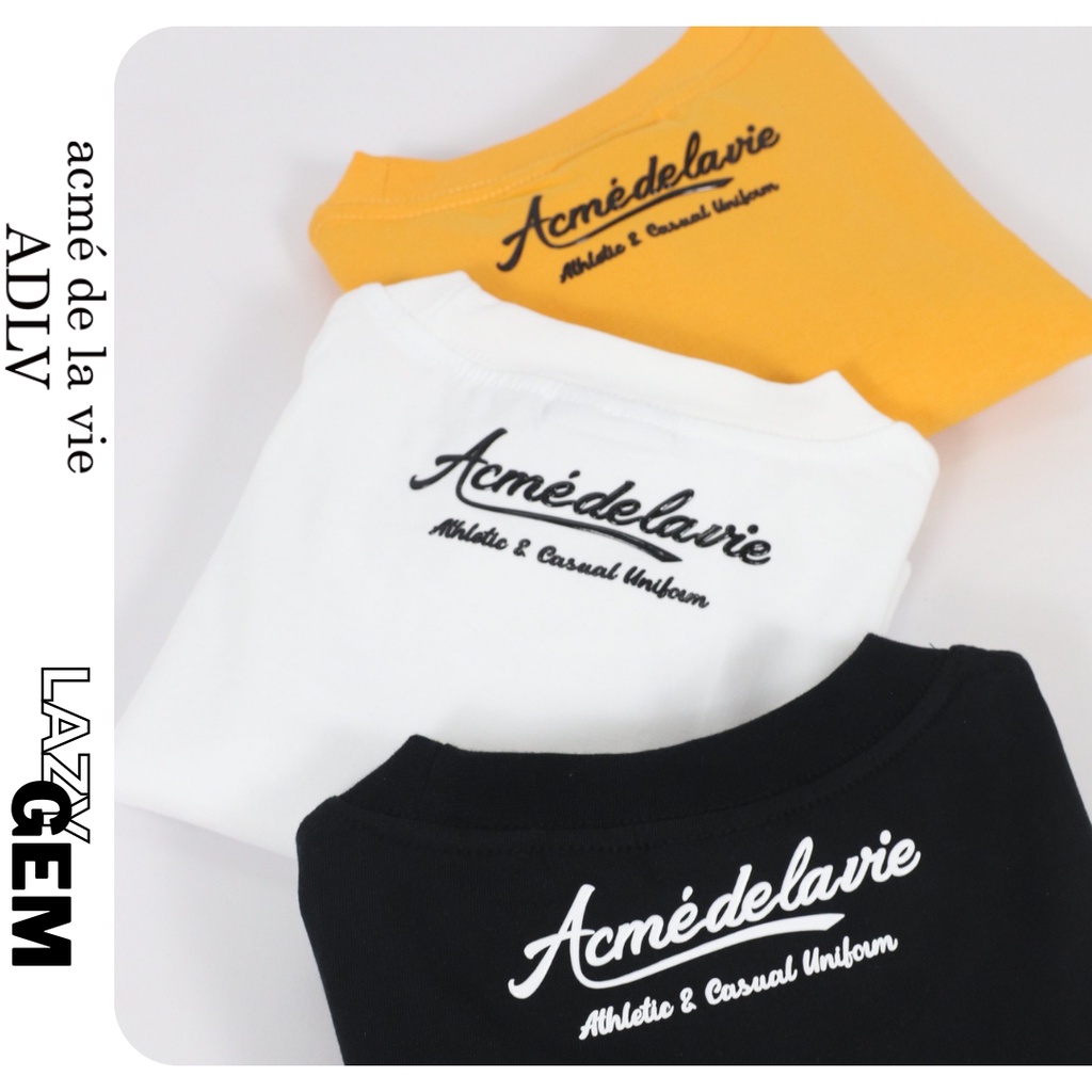 Áo Thun ADLV GEL PRINTING LOGO - DÒNG MỚI 2022 - Chính Hãng 100% SHIPPED KOREA