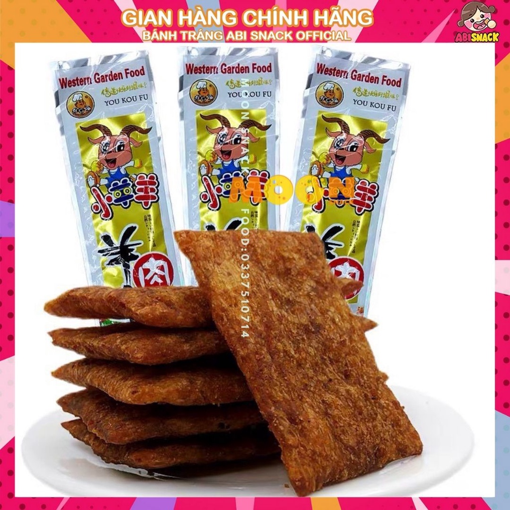 [Hot] Chả cừu chay Yangyang thịt cừu xiên chay tẩm vị hương món ăn gây nghiện trung hoa gói 21g