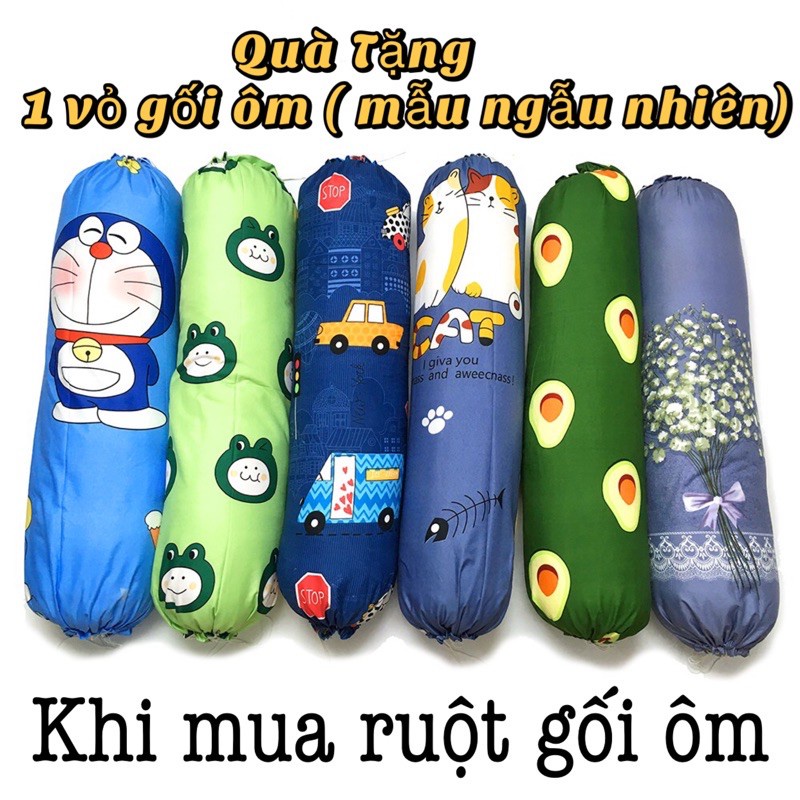 [Mua 1 tặng 1] RUỘT GỐI ÔM -HÀNG LOẠI 1 DÀY DẶN  (tặng ngay 1 vỏ gối ôm)