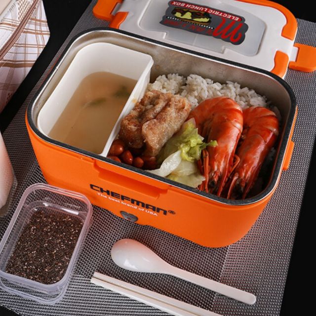 Hộp cơm hâm nóng Chefman CM-112i inox