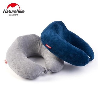 Gối kê cổ chữ U cao su non chính hãng Go&fly màu xanh Navy