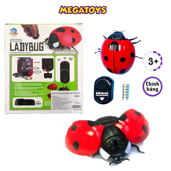 Siêu Bọ Máy Ladybug ZF - Điều Khiển Từ Xa - 9922