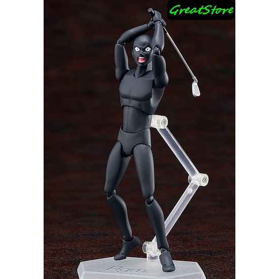 MÔ HÌNH CONAN FIGFIX SP-001 EDOGAWA CONAN + SP058 FIGMA BÓNG ĐEN