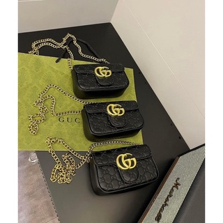 Túi g.g vân chìm mini size 19cm