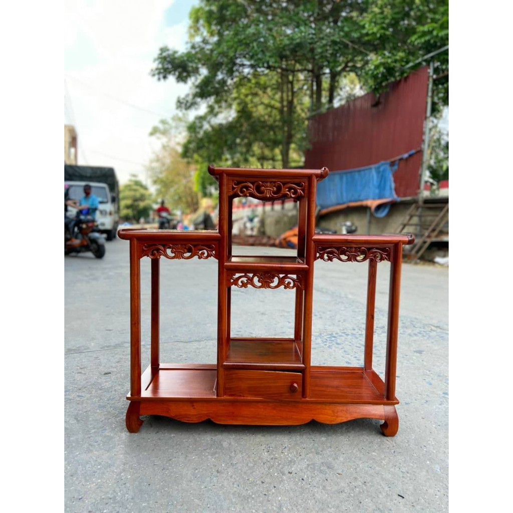 Tam sơn, tam cấp gỗ hương đá