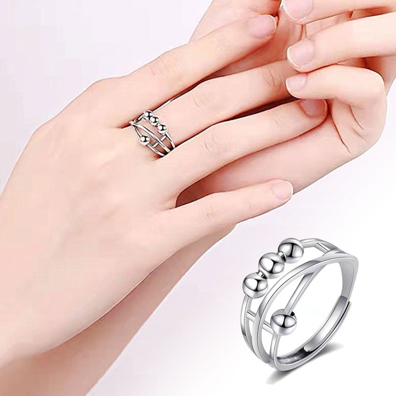 Vòng Quay Đồ Chơi Fidget Spinner Unisex Có Thể Điều Chỉnh Giúp Giảm Stress