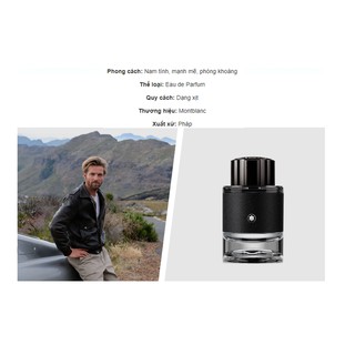 Nước hoa nam Mont Blanc Explorer EDP 4.5ml
