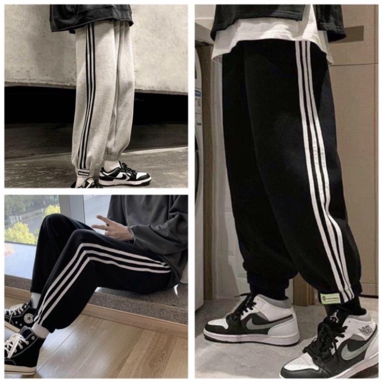 Quần Jogger 3 Sọc Phong Cách Hip Hop Thời Trang(Hàng Sẵn)