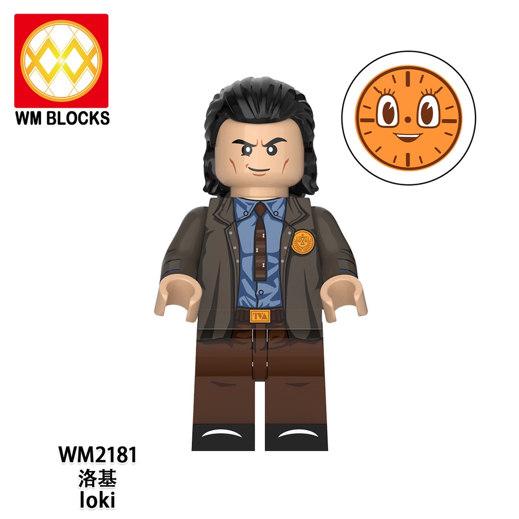 Minifigures Marvel DC Mẫu Nhân Vật Siêu Anh Hùng Loki Mẫu Siêu Đẹp WM6118